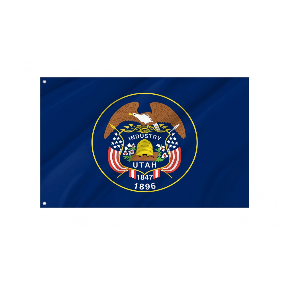 Utah 1922-2011 Flag for Indoor & Outdoor Use