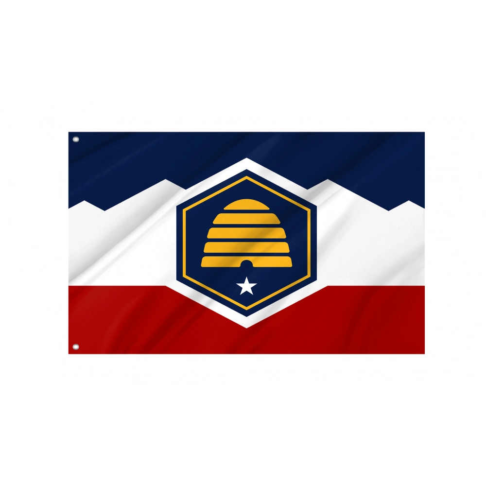 Utah 2022 Flag for Indoor & Outdoor Use