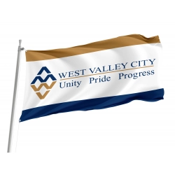 West Valley City Flag for Indoor & Outdoor Use