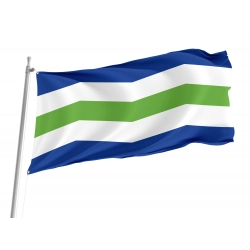 Burlington Flag for Indoor & Outdoor Use
