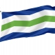 Burlington Flag for Indoor & Outdoor Use - Imagine 1