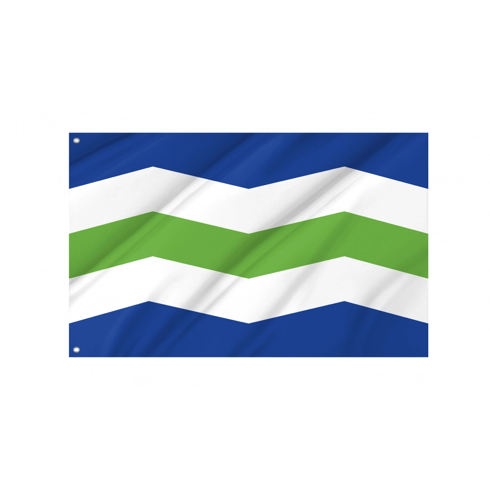 Burlington Flag for Indoor & Outdoor Use