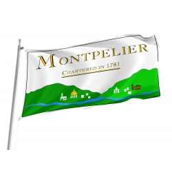 Montpelier 2000-2017 Flag for Indoor & Outdoor Use