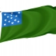 Vermont Republic Flag for Indoor & Outdoor Use - Imagine 1
