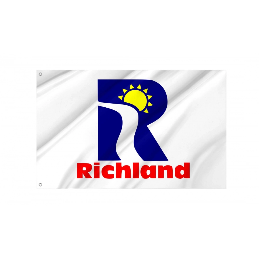 Richland, Washington  Flag for Indoor & Outdoor Use, USA426