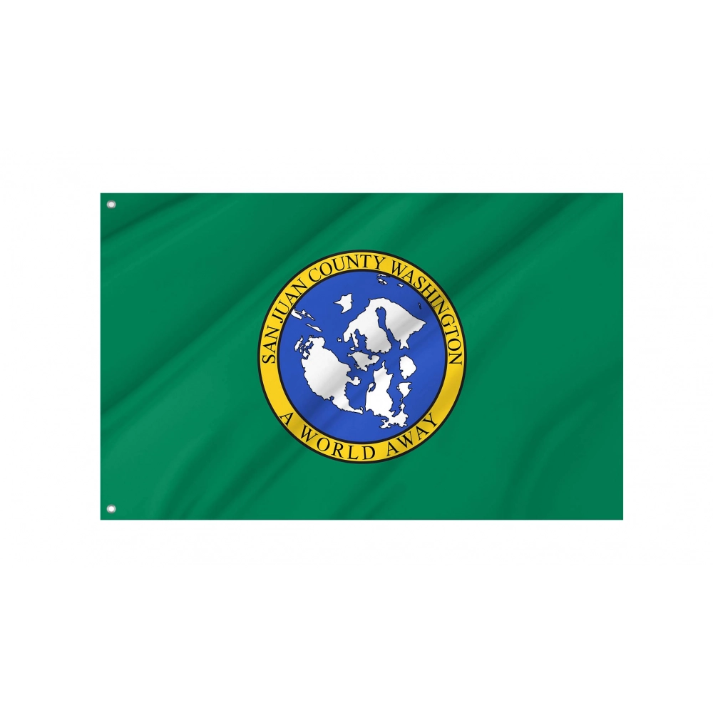 San Juan County, Washington Flag for Indoor & Outdoor Use