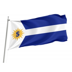 Spokane 1912-1958, Washington Flag for Indoor & Outdoor Use