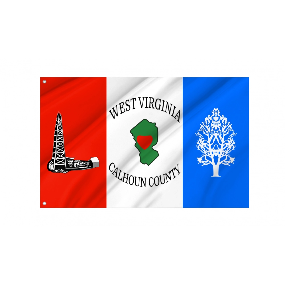 Calhoun County Flag for Indoor & Outdoor Use Calhoun County Flag for Indoor & Outdoor Use