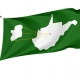 Ireland, West Virginia Flag for Indoor & Outdoor Use - Imagine 1