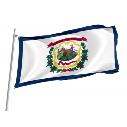 West Virginia State Flag for Indoor & Outdoor Use