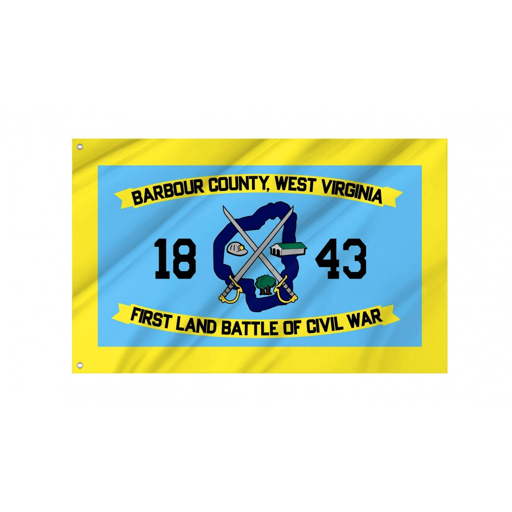Barbour County Flag for Indoor & Outdoor Use Barbour County Flag for Indoor & Outdoor Use