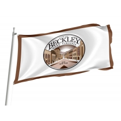 Beckley City 1838 West Virginia Flag for Indoor & Outdoor Use