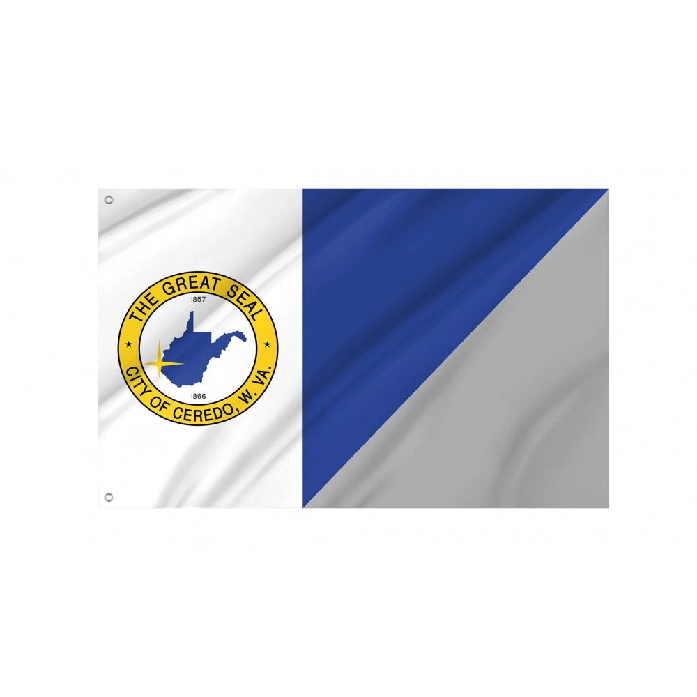 Ceredo Flag for Indoor & Outdoor Use