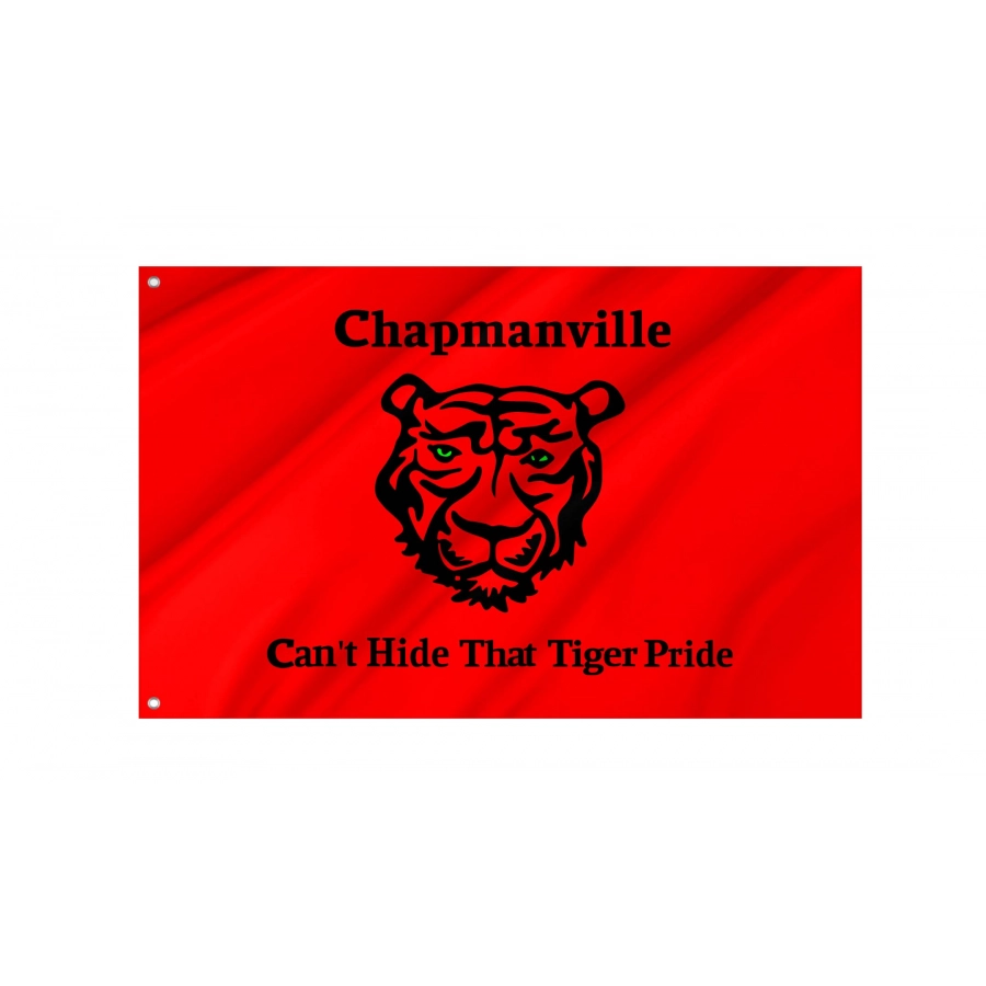 Chapmanville (2008-2022) Flag for Indoor & Outdoor Use, USA146