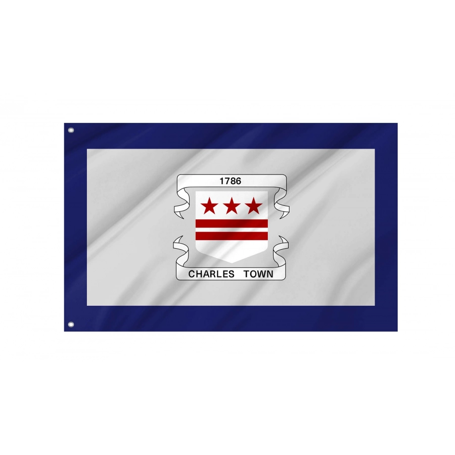 Charles Town Flag for Indoor & Outdoor Use, USA114
