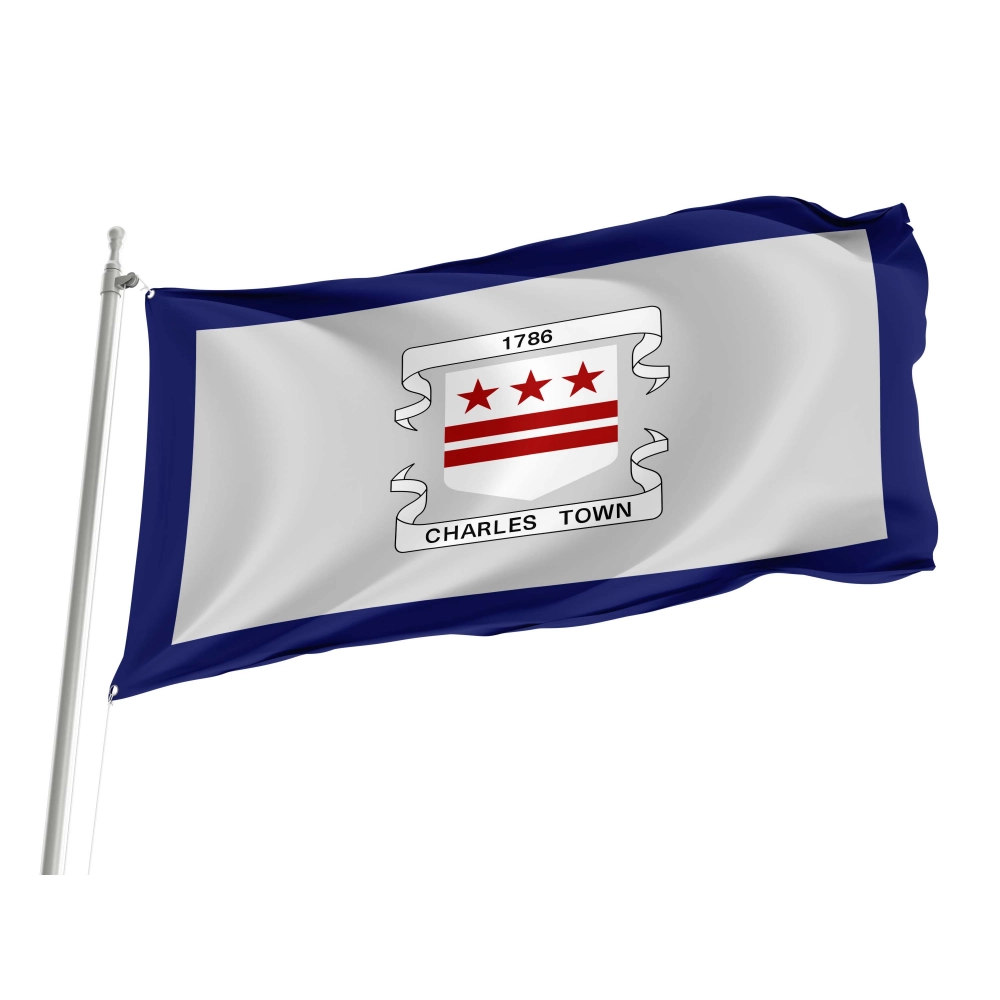 Charles Town Flag for Indoor & Outdoor Use