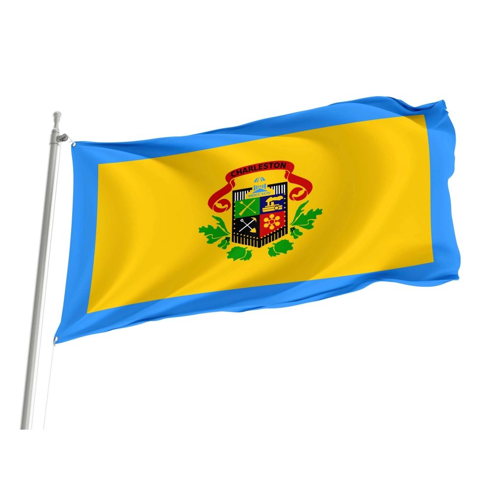 Charleston, West Virginia Flag for Indoor & Outdoor Use