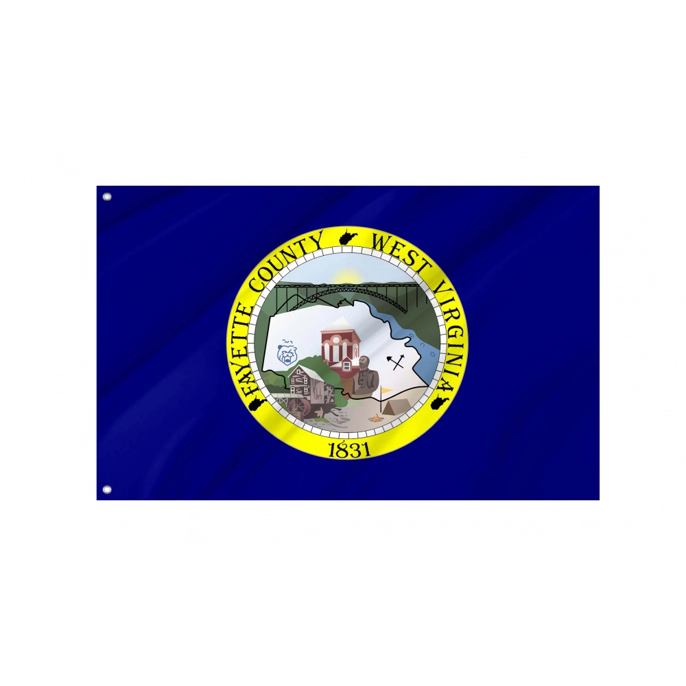 Fayette County Flag for Indoor & Outdoor Use