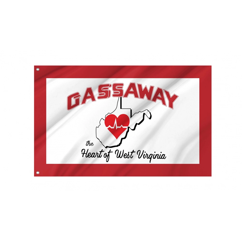 Gassaway Flag for Indoor & Outdoor Use