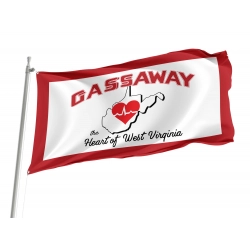Gassaway Flag for Indoor & Outdoor Use