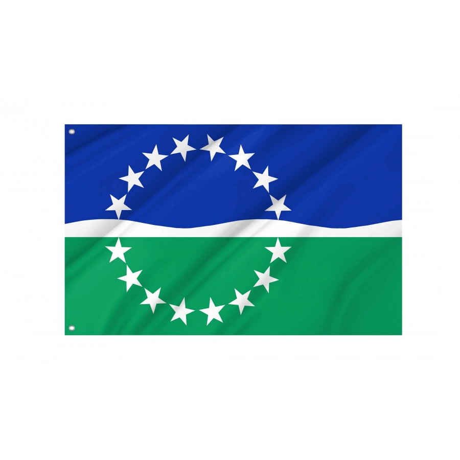 Hampton Roads, Virginia Flag for Indoor & Outdoor Use, USA411