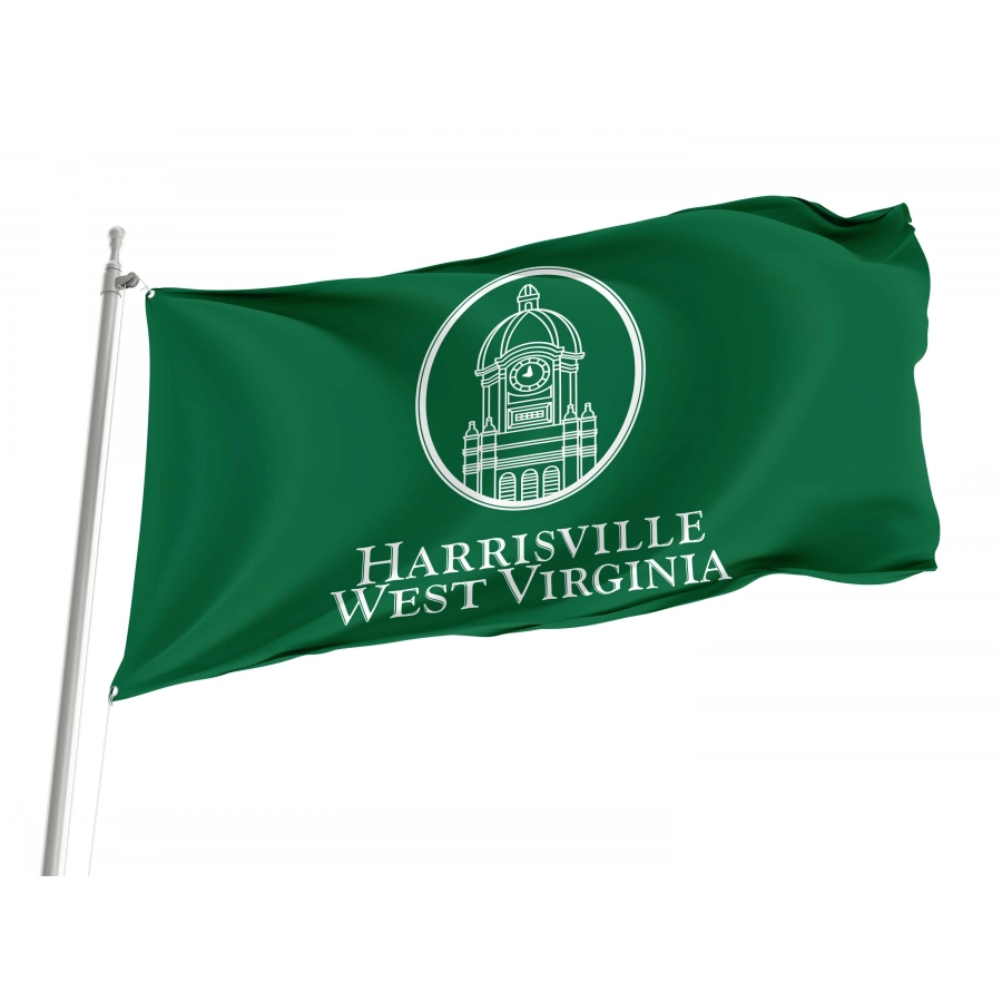 Harrisville Flag for Indoor & Outdoor Use, USA122