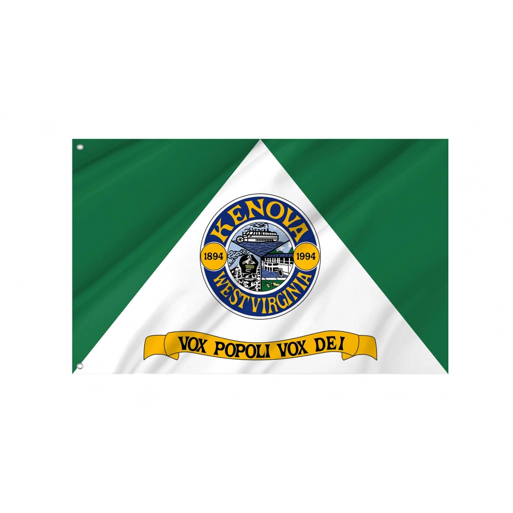 Kenova Flag for Indoor & Outdoor Use
