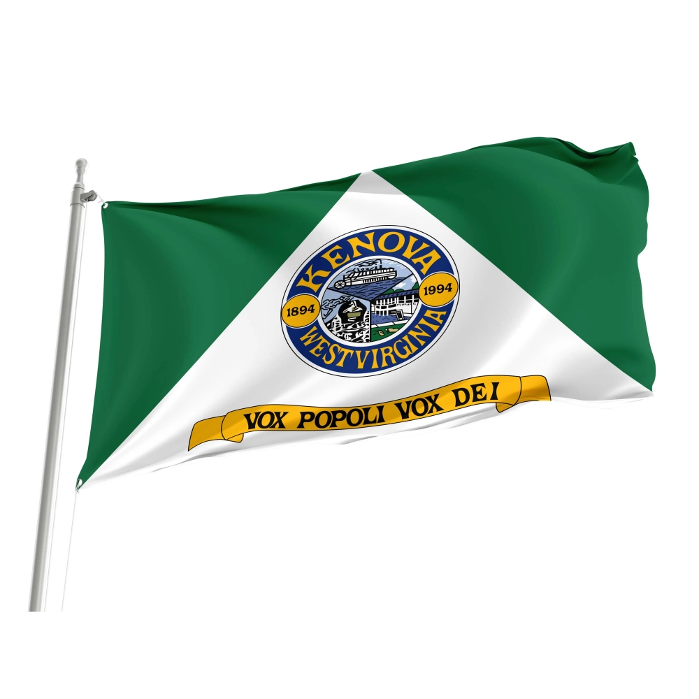 Kenova Flag for Indoor & Outdoor Use