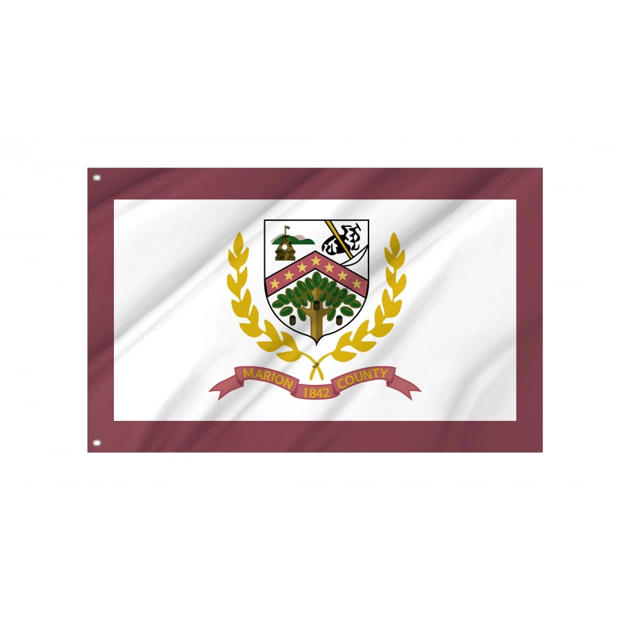 Marion County, West Virginia Flag for Indoor & Outdoor Use, USA106