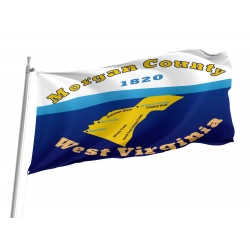 Morgan County Flag for Indoor & Outdoor Use