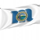 Morgantown, West Virginia Flag for Indoor & Outdoor Use - Imagine 1