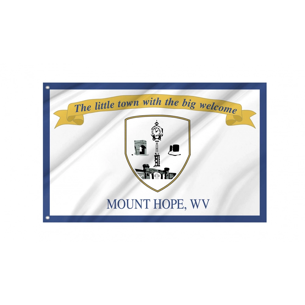 Mount Hope Flag for Indoor & Outdoor Use