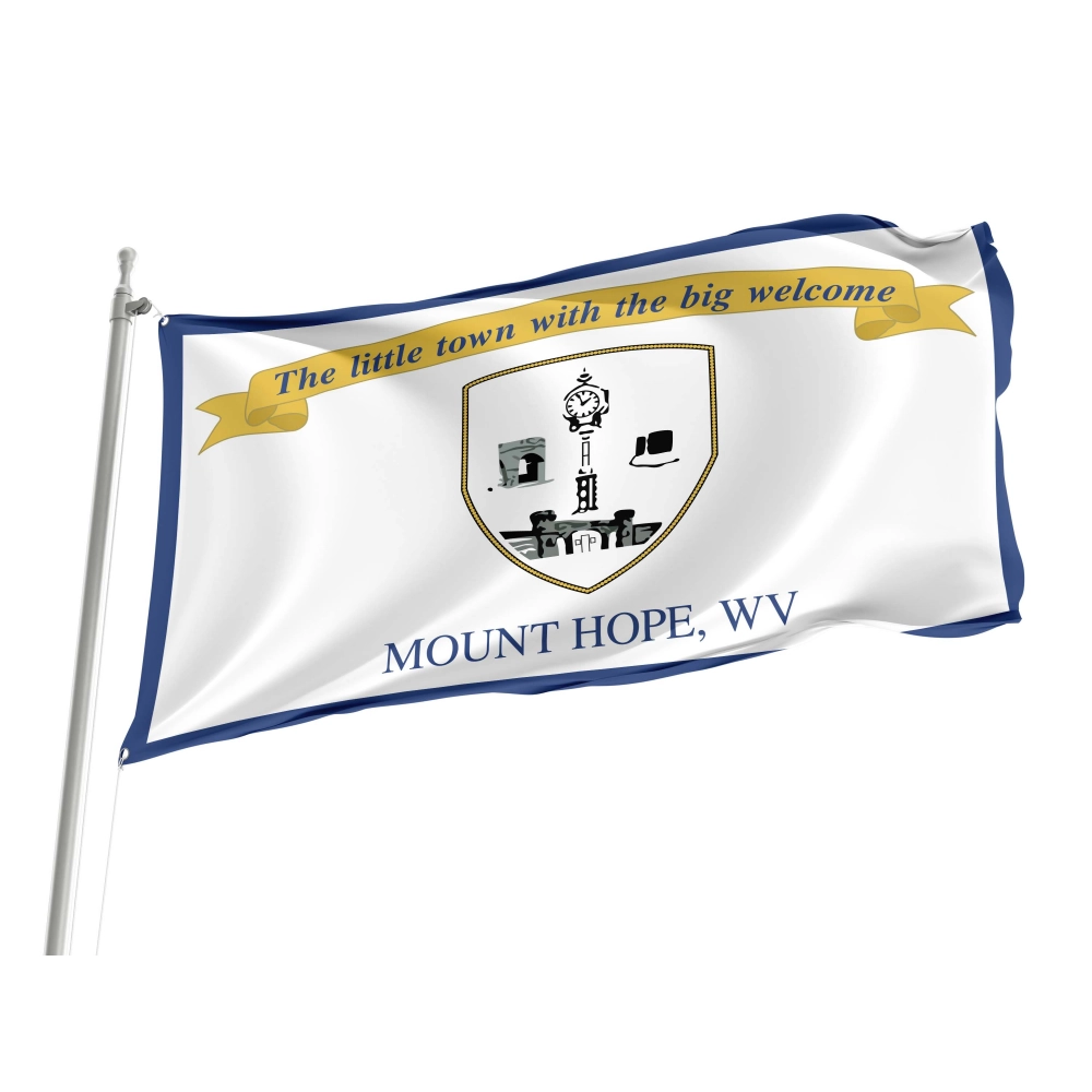 Mount Hope Flag for Indoor & Outdoor Use
