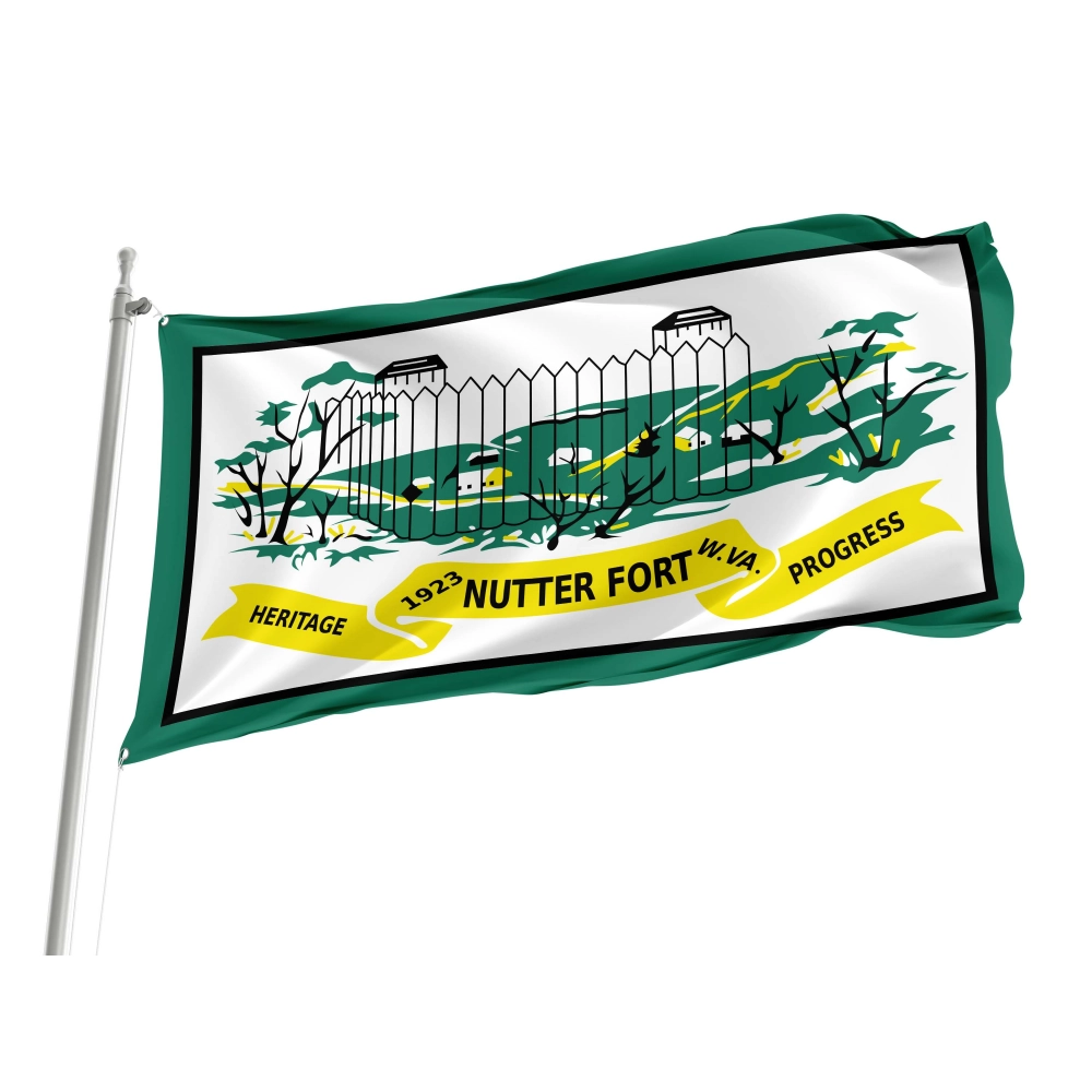 Nutter Fort Flag for Indoor & Outdoor Use