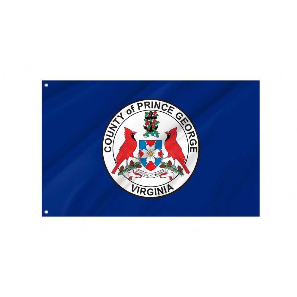Prince George County, Virginia Flag for Indoor & Outdoor Use