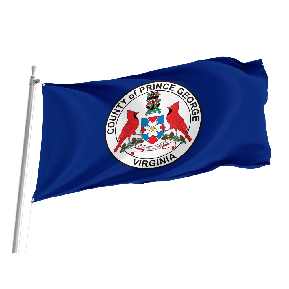 Prince George County, Virginia Flag for Indoor & Outdoor Use