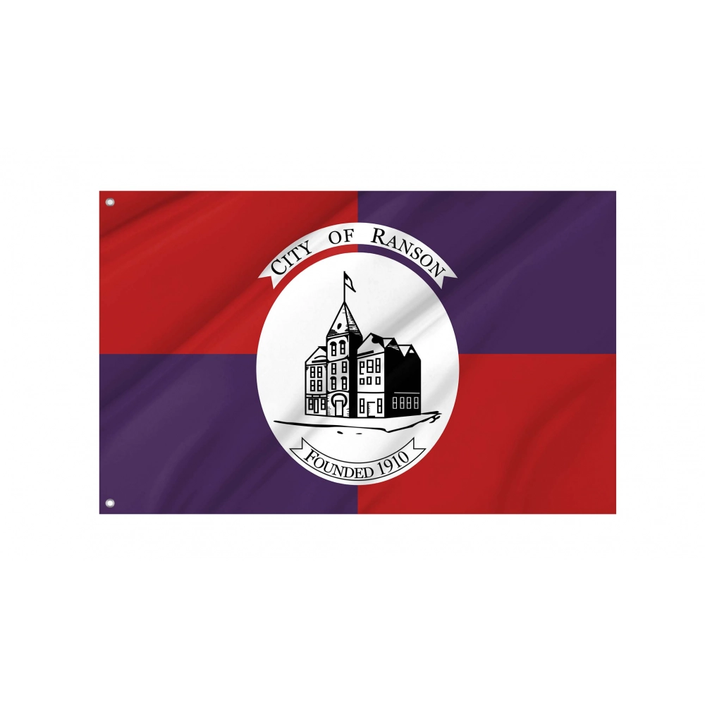 Ranson Flag for Indoor & Outdoor Use