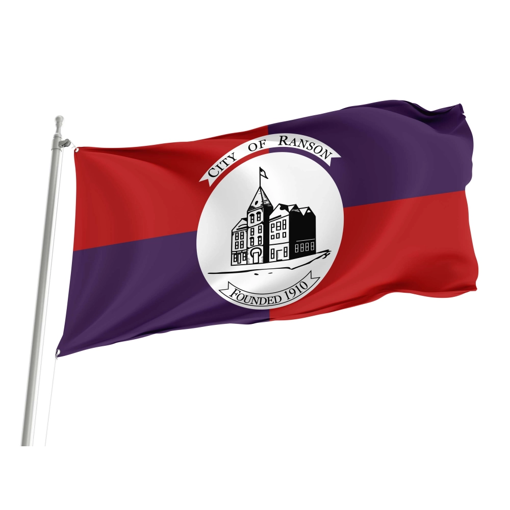 Ranson Flag for Indoor & Outdoor Use