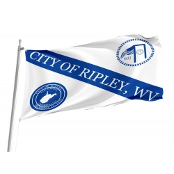 Ripley, West Virginia Flag for Indoor & Outdoor Use