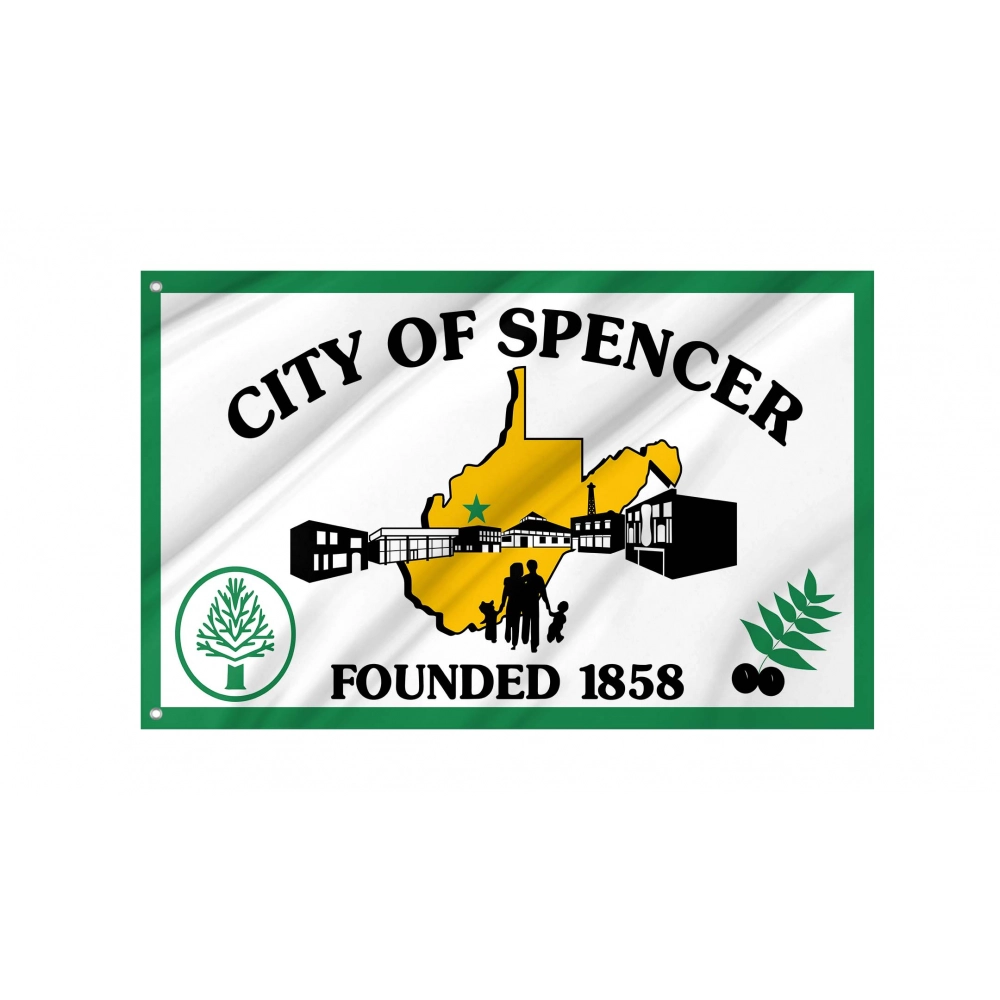 Spencer Flag for Indoor & Outdoor Use