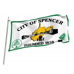 Spencer Flag for Indoor & Outdoor Use