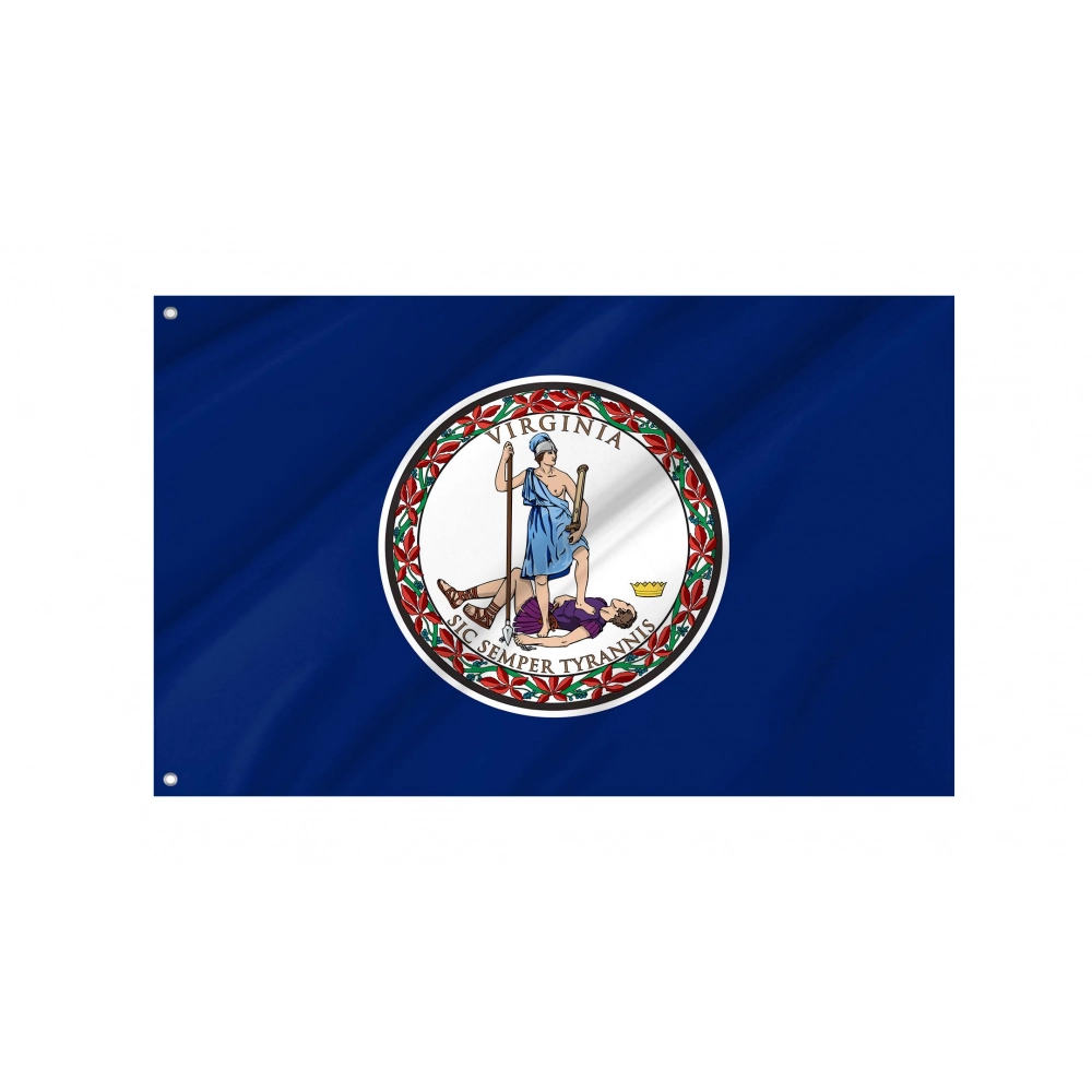 Virginia State Flag for Indoor & Outdoor Use Virginia State Flag for Indoor & Outdoor Use