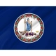Virginia State Flag for Indoor & Outdoor Use - Imagine 2 - Shopflagworld Virginia State Flag for Indoor & Outdoor Use - Imagine 2