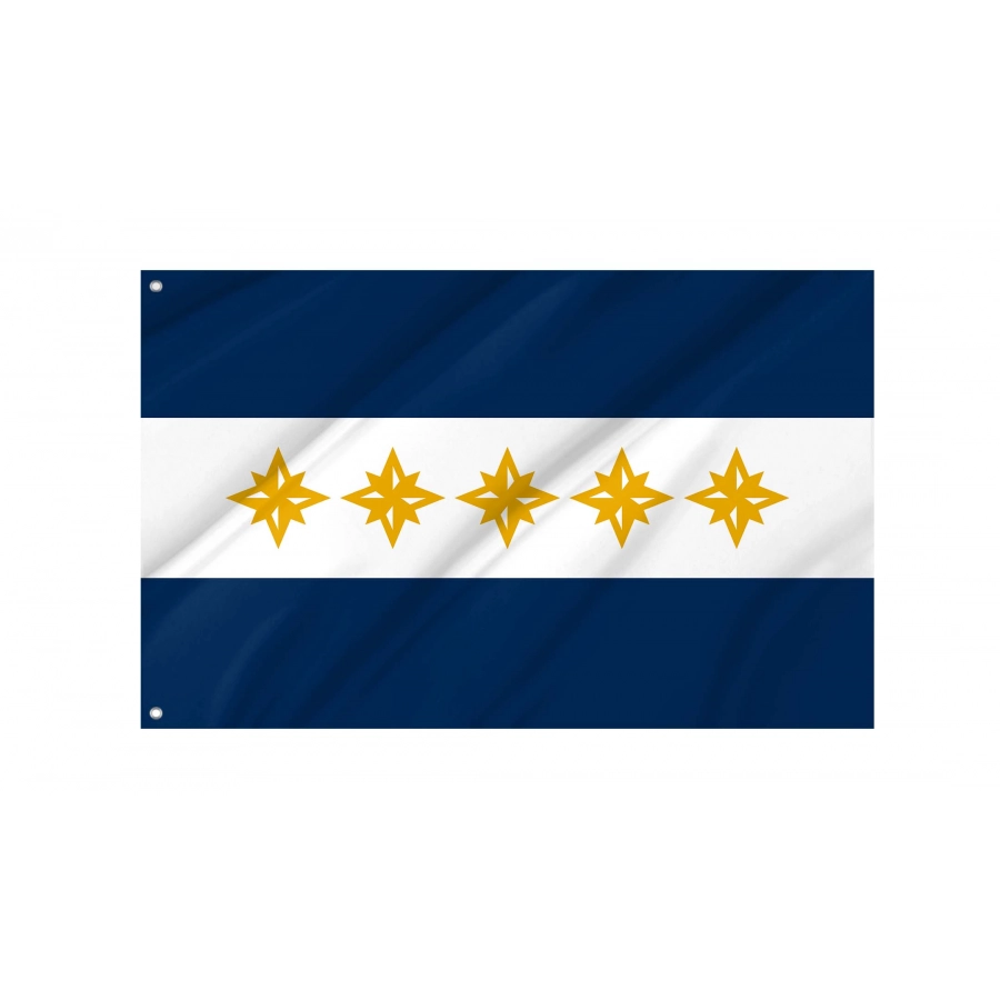 Wheeling, West Virginia Flag for Indoor & Outdoor Use, USA145