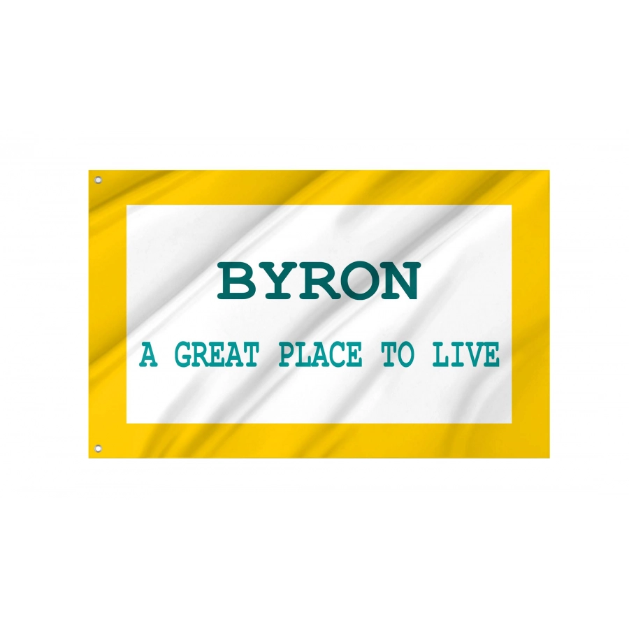 Byron Flag for Indoor & Outdoor Use, USA94