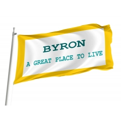 Byron Flag for Indoor & Outdoor Use