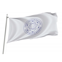 Gillette, Wyoming Flag for Indoor & Outdoor Use