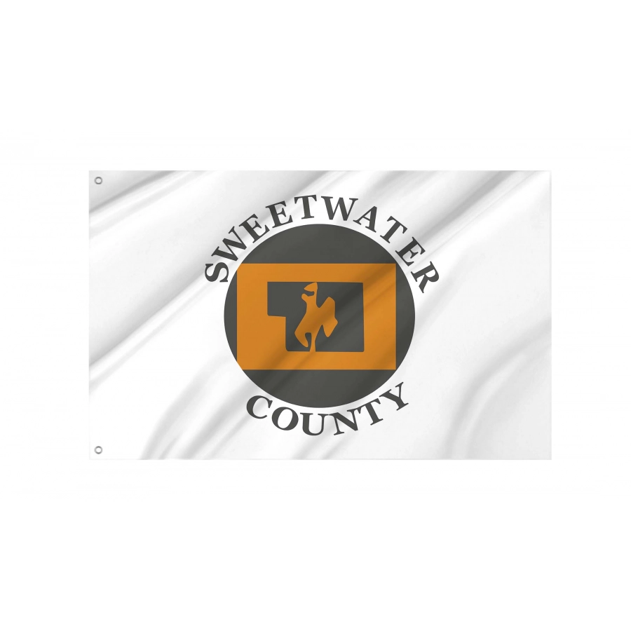 Sweetwater County Flag for Indoor & Outdoor Use, USA92