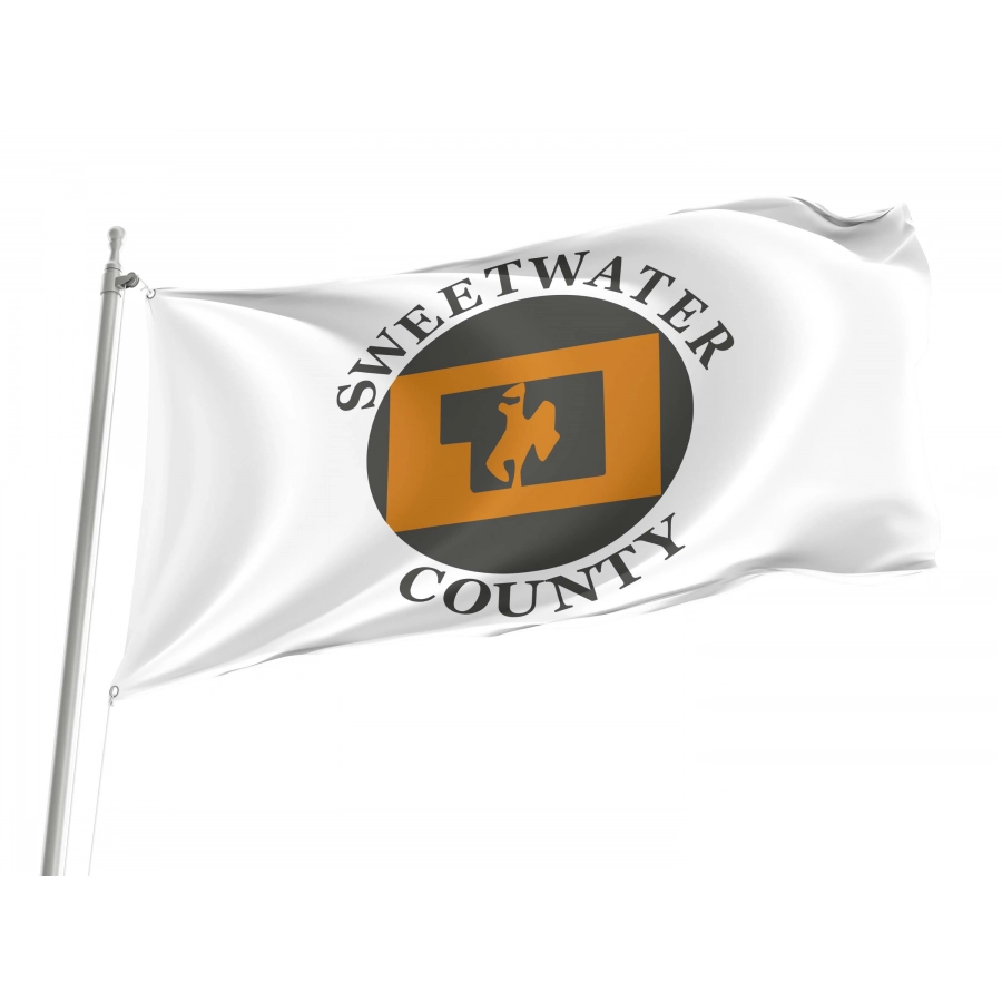 Sweetwater County Flag for Indoor & Outdoor Use, USA92