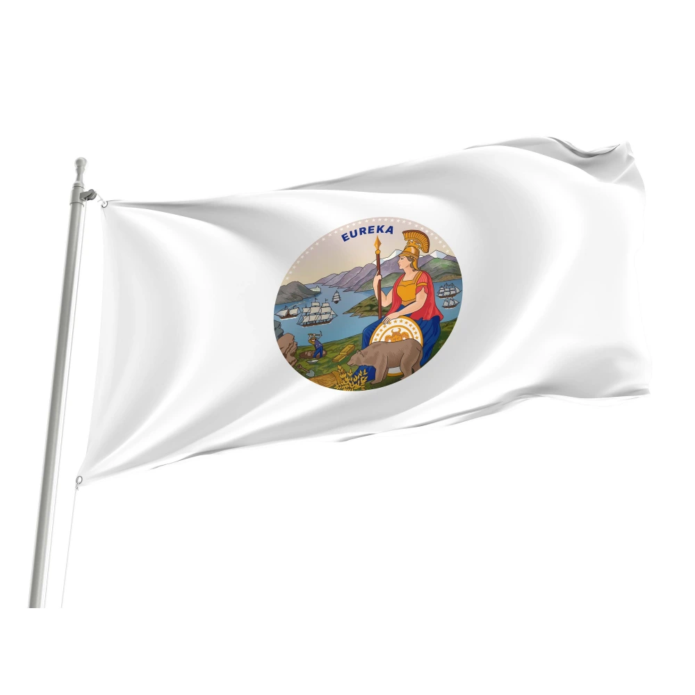 California 1861-1864 Flag for Indoor & Outdoor Use